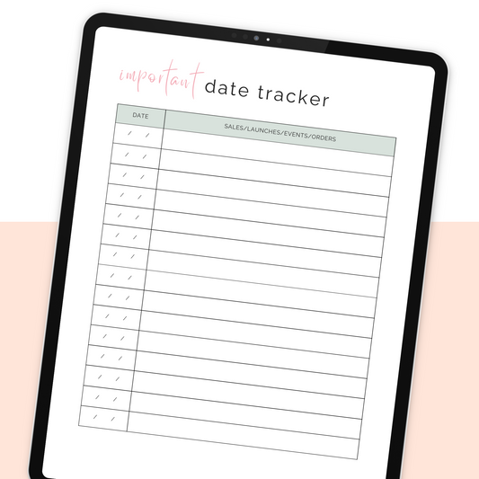 Important Date Tracker