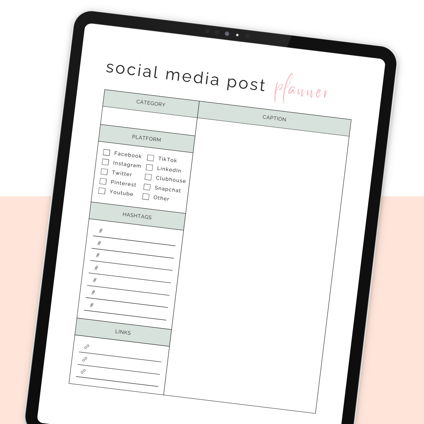 Social Media Post Planner